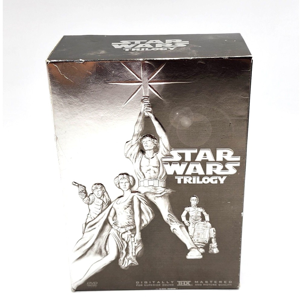 Star Wars Original Trilogy DVD 2004 4-Disc Set Widescreen Episodes IV V VI